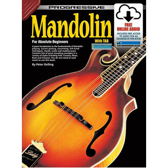 Progressive Mandolin For Beginners Book/Online Media