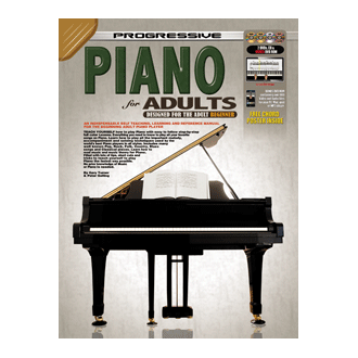 Progressive Piano For Adults Bk/Dvd/Cd 11809