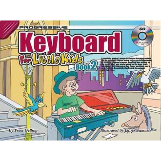 Progressive Keyboard Bk 2 For Little Kids
