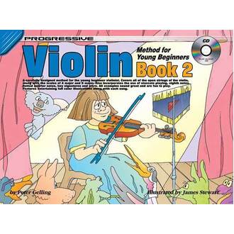 Progressive Violin Method Bk 2 For Young Beginners