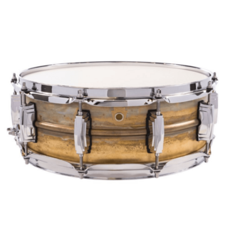 Ludwig 14" x 5" Raw Brass Phonic Snare Drum - LB454R