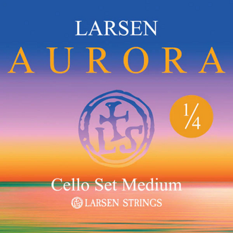 Larsen Aurora Cello Set (Med) 1/4