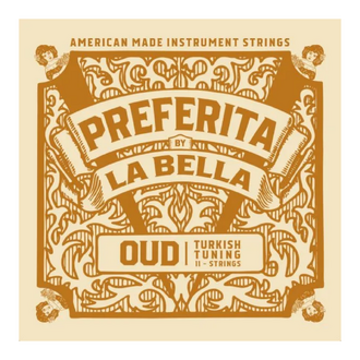 LA BELLA OUD OU-PT PREFERITA TURKISH TUNING STRINGS - 11-ST