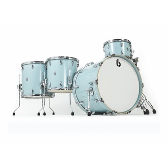 British Drum Company "Legend" Rock Kit 22 "Skye Blue" 4 piece