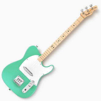 Fender x Loog Telecaster 3 String Mini Electric Guitar  - Green