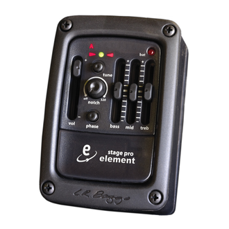LR Baggs Element Active Preamp Only No Pickup, Spare