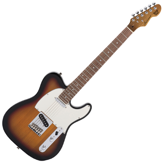 Levinson Sceptre Arlington Std Single Cutaway 3 Tone Sunburst SS w Indian Laurel Board