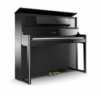Roland LX708PE 88-Key Digital Piano Polished Ebony with Bench