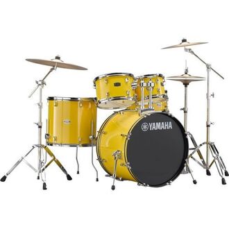Yamaha Rydeen 22" 5pc Euro Drum Kit - Mellow Yellow - RYD22YL