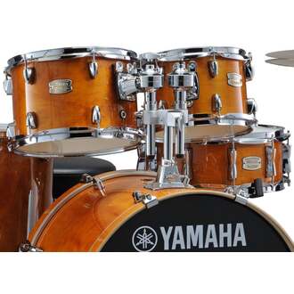 Yamaha Stage Custom Birch 6-Piece Euro Drum Kit Honey Amber w/700 Series Hardware