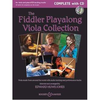 Fiddler Playalong Viola Collection 1 Bk/cd
