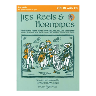 Jigs Reels &amp; Hornpipes Violin Solo Bk/cd