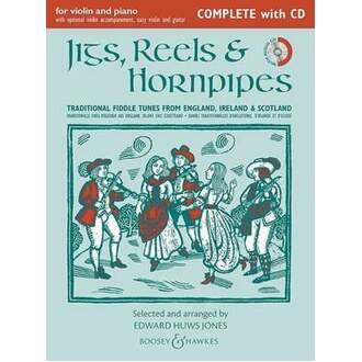 Jigs Reels & Hornpipes Vln/pno Complete Bk/cd Ne