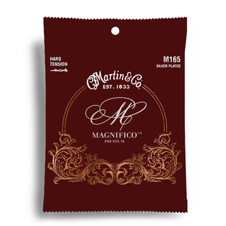 Martin M165 Magnifico Premium Classical Silver Plated Tie-End String Set (26-43)
