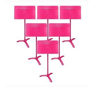 Music Stand Symphony Hot Pink 6 Stands