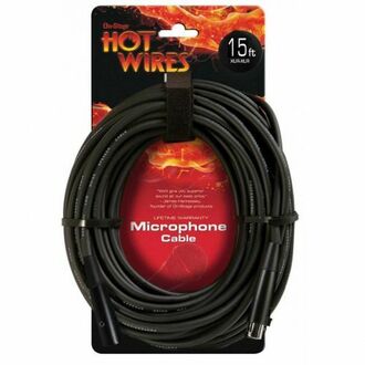 Hot Wires MC12-15XLR Microphone Cable XLR-XLR 15ft