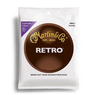Martin Retro Custom Light Guitar String Set (11-52)