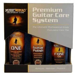 Music Nomad MN108 Premium Guitar Care & Polish Kit 5-Pce Pack