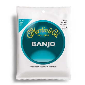 Martin Vega Banjo Light Gauge 5-String Set