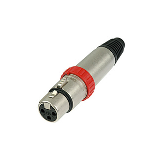 Neutrik NC3FX-S Female in-line 3 pin XLR with integral on/off switch, nickel shell