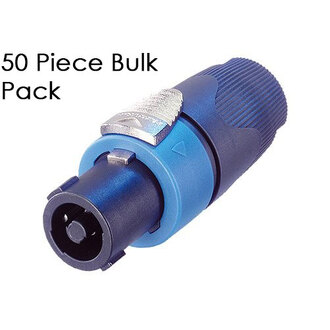Neutrik NL4FX-D Bulk pack of 50 pieces of NL4FX, 4 pin in-line locking speaker connector