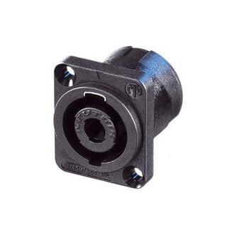 Neutrik NL4MP 4 pole chassis mount speaker connector, small flange