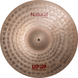 UFIP 22" Natural Series Ride Cymbal w/Rivets - NS-22NRV