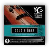 D'Addario NS Electric Traditional Bass String Set, 3/4 Scale, Medium Tension