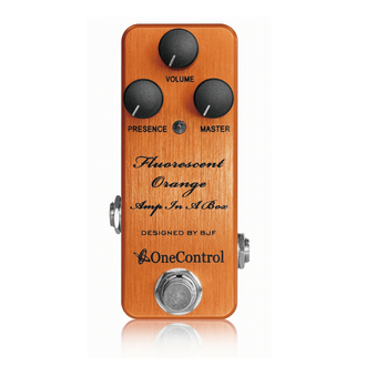 OneControl BJE Fluorescent Orange Amp In A Box - Vintage Overdrive