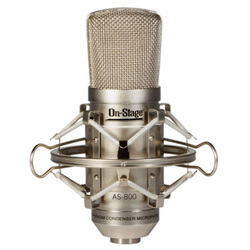 On Stage OSAS800 AS800 Platinum Series Large-Diaphragm Condenser Microphone With Case