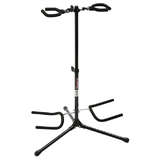 On Stage Osgs7253Bb Double Guitar Stand In Black