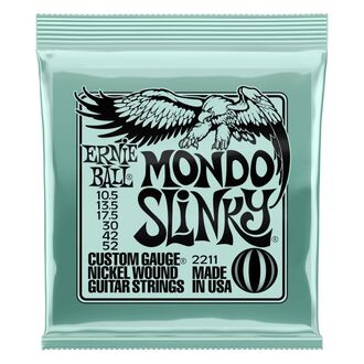 Ernie Ball Mondo Slinky Nickel Wound Electric Guitar Strings 10.5 - 52 Gauge