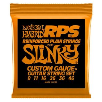 Ernie Ball 2241 Hybrid Slinky RPS Nickel Wound Electric Guitar Strings 9-46 Gauge