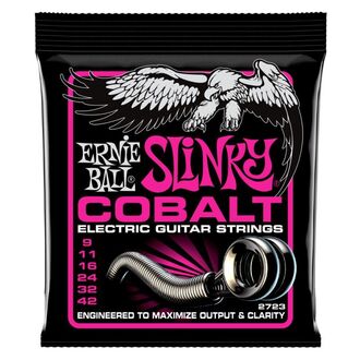 Ernie Ball 2723 Super Slinky Cobalt Electric Guitar Strings 9-42 Gauge