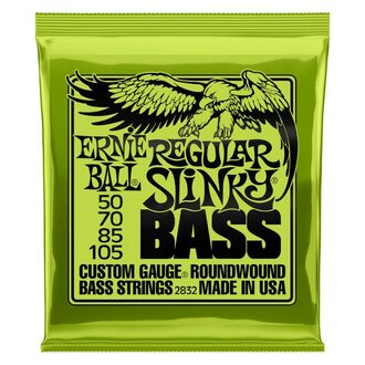 Ernie Ball 2832 Regular Slinky Bass Guitar 4-String Set Light 50-105