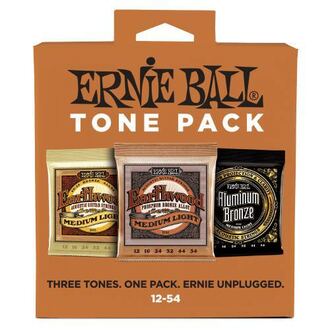 Ernie Ball 3313 Acoustic Tone Pack 12-54