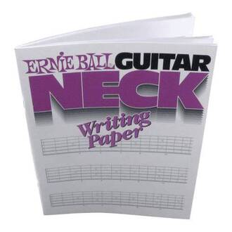 Ernie Ball 7020 Guitar Neck Paper Book