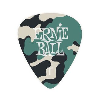 Ernie Ball 9221 Camouflage Picks Thin Bag of 12