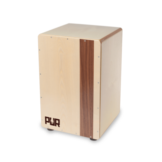 Pur Cajon Compact QS Nut (White) with Back pack