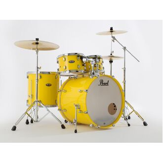 Pearl Decade Maple 5-pc. 22" Fusion  kit w/hardware - Solid Yellow