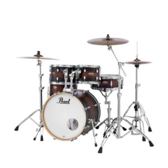 Pearl Decade Maple Increda-Bundle - 22" Fusion Plus Drum Kit - Satin Brown Burst