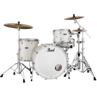 Pearl Decade Maple 24" 3pc Shell Pack in White Satin Pearl