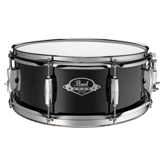 Pearl Export Lacquer 14 X 5.5 Snare Drum in Black Smoke