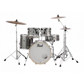 Pearl Export Drum kit  5-pc. 20" Fusion w/hardware  - Smokey Chrome