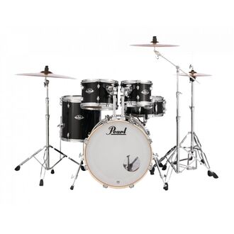 Pearl Export Drum kit  5-pc. 20" Fusion w/hardware  - Jet Black