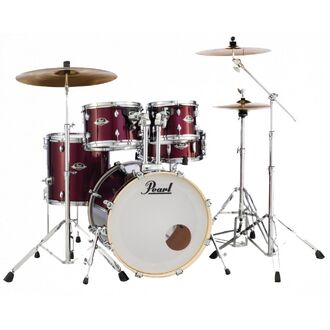 Pearl Export Drum kit  5-pc. 20" Fusion w/hardware  - Burgundy