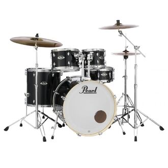 Pearl Export Drum kit  5-pc. 22" Fusion w/hardware  - Jet Black