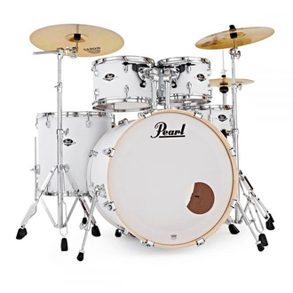 Pearl Export 22" 5pc Fusion Shell Pack in Pure White