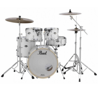 Pearl Export  22" Fusion Kit W/Hardware & Ready Set Go Pack   Pure White
