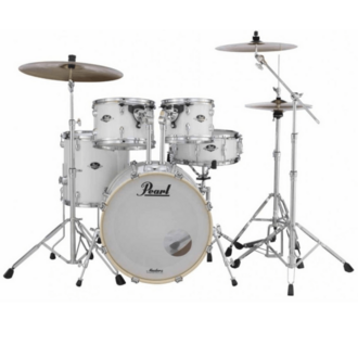 Pearl Export  22" Rock Kit W/Hardware & Ready Set Go Pack   Pure White